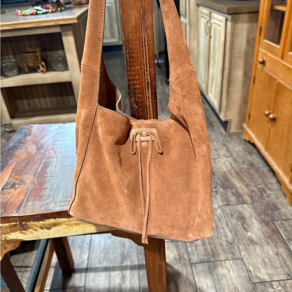 Lucky Brand Clem Mini Suede Hobo - Picture 4 of 6